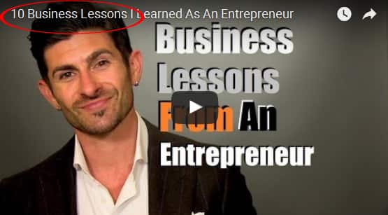 10 Business Lessons I Learned As An Entrepreneur