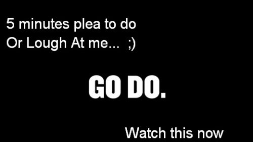 5 Minute Plea To Do