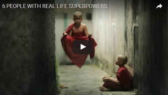 people with real life superpowers- may be you have one watch it here