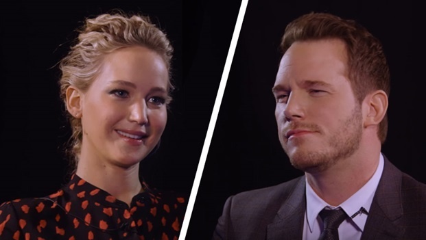 wow this is real Jennifer Lawrence & Chris Pratt Insult Each Other