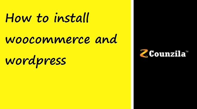 How to install wordpress woocommerce plugin