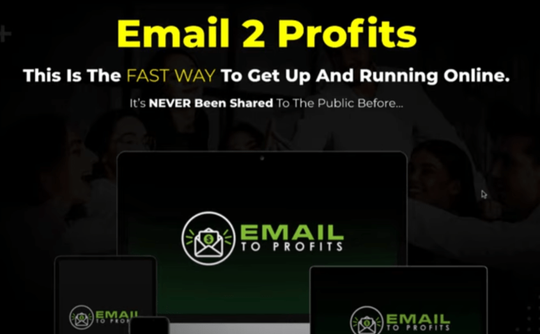 Email 2 Profits demo review Email 2 Profits demo review - Spam email scraps by Brendan mace