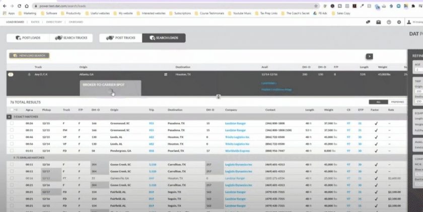 Impacting Digital Freight Logistics