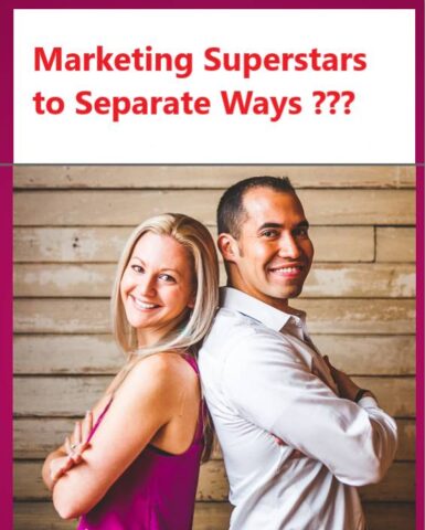 Marketing Superstars to Separate Ways
